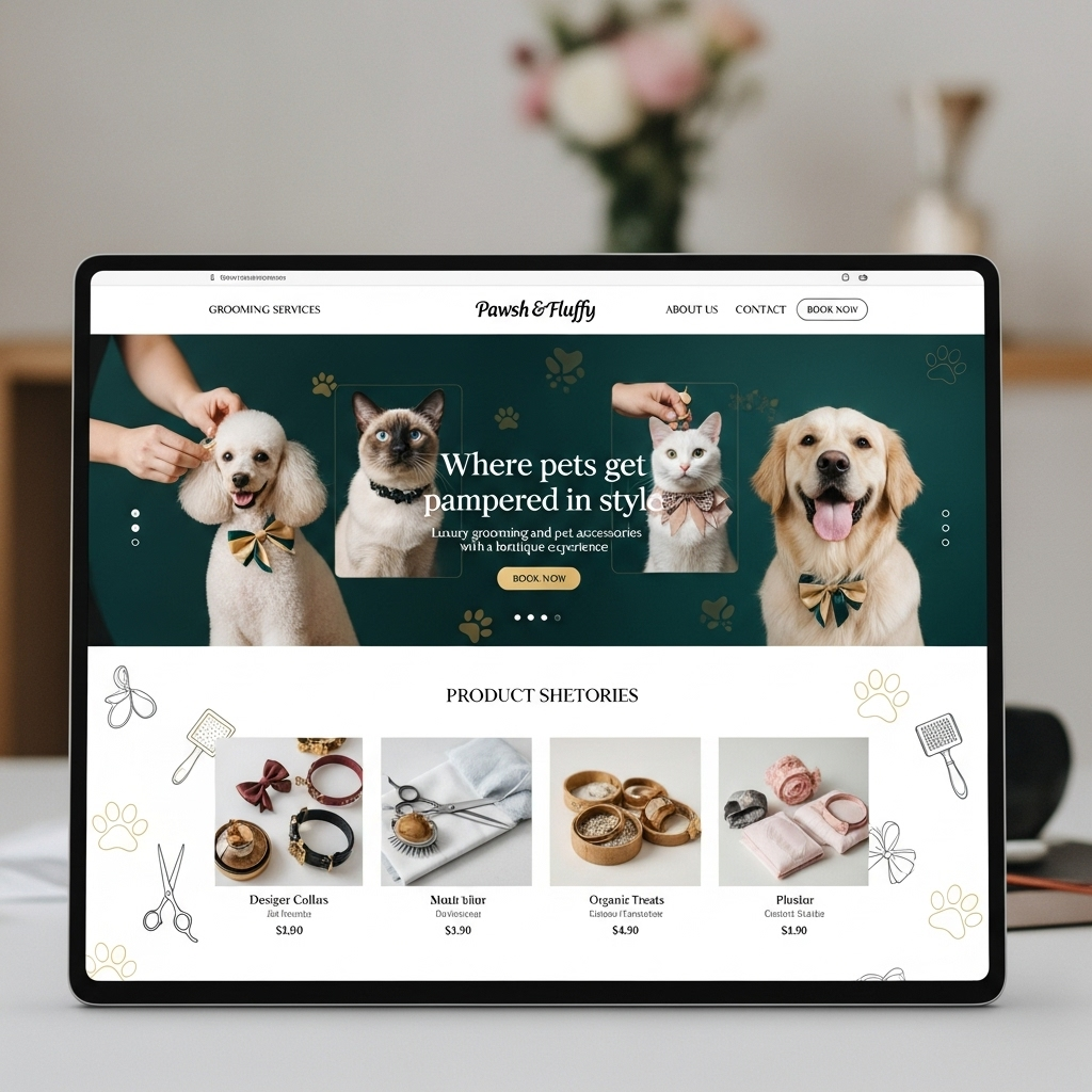 pawsh website